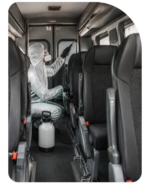 Дезинфекция транспорта в Партизанске по цене от 3220 р. | Сенат-Прт